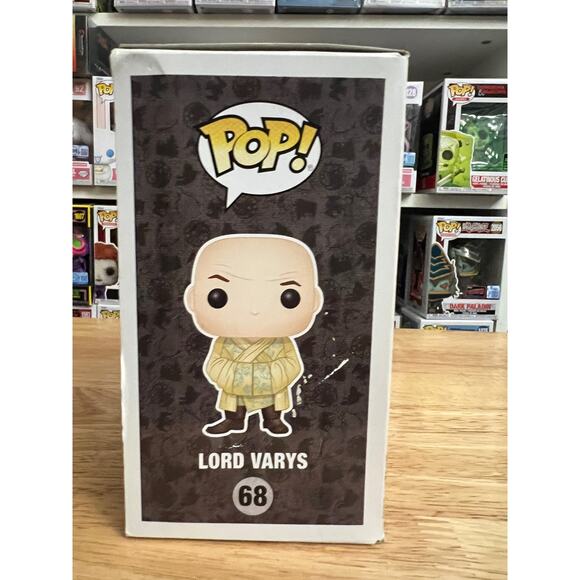 VAULTED Lord Varys Game of Thrones Funko Pop #68 GOT Television HBO Fantasy TV - Picture 5 of 6